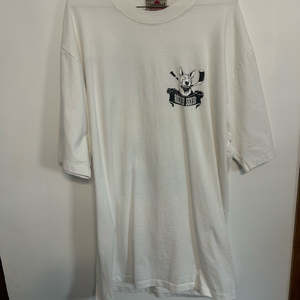 Vintage Canadiana Rock'em Sock'em Hockey T-Shirt